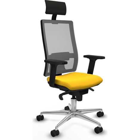 Bürostuhl piqueras y crespo grau Schaumstoff gepolstert (1/2)
