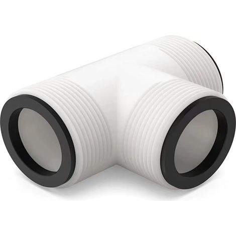 Raccord en T à trois trous INTEX 1,5 pouce pour tuyau de piscine, compatible avec les pompes de piscine Intex Coleman, raccord en T universel d'origine (1/4)