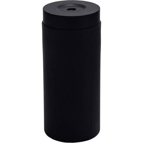 Distributeur de Liquide Vaisselle Rechargeable Flacon Divisé en Silicone Pour Savon, Huile Essentielle et Lotion (Noir) (1/4)