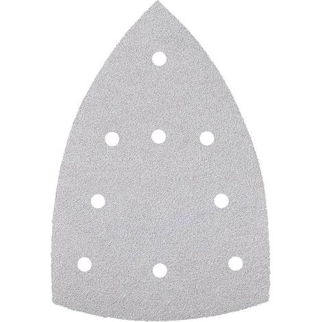 Fogli di colla per adesione 100 x 150 mm, P 80, 9 fori, con adesivo in velcro (SMA) Metabo 635214000