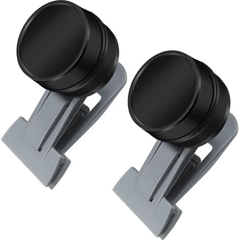 Lot de 2 distributeurs de Nourriture pour Poissons Rouges, Accessoires pour Aquarium d'eau de mer, Distributeur d'algues magnétique, Pinces magnétiques pour Aquarium, Anneau d'alimentation adapté (1/5)