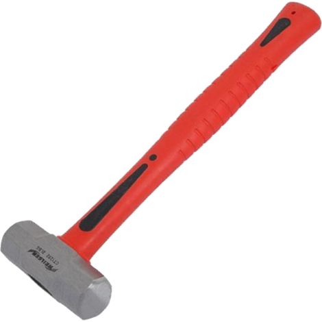 Neilsen 2lb Long Sledge Lump Hammer Short Absorbing Fibreglass Shafted Handle