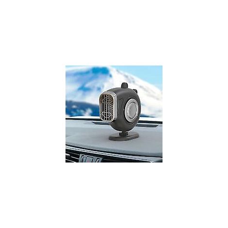 12v (noir) Dgivreur Auto Ajustable Chauffe-vent Ventilateur De Refroidissement Chauffage De Voiture (1/3)