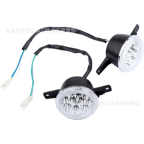 ATV-Zubehör für vierrädrige Strandmotorräder mit 150-250 cm³ Hubraum, LED-Scheinwerfereinheit von Kazuma (1/5)