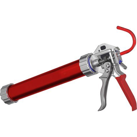 Manual aluminum glazing glue gun for DIY and construction (1/5)