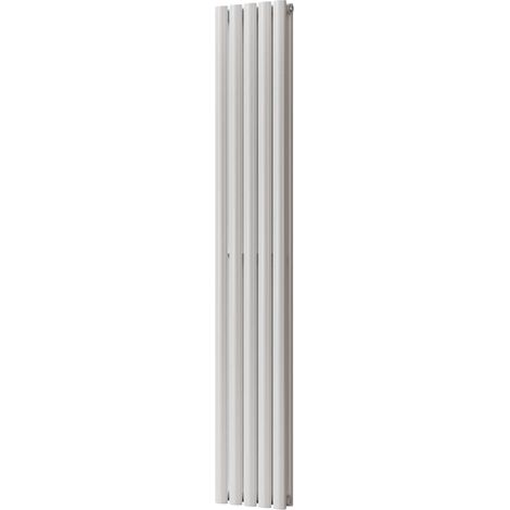Omeara - White Vertical Radiator H1800mm x W290mm Double Panel