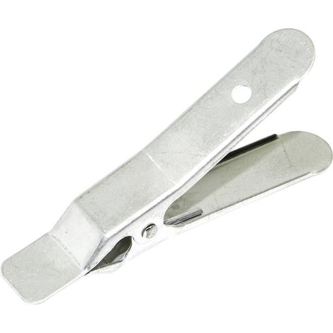 Mueller Electric BU-118 Pince crocodile acier inoxydable Longueur: 58.40 mm 1 pc(s) Y276803