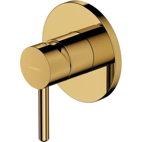 OMNIRES Y - Unterputz-Duscharmatur, mit Einbaukörper, gold Y1245GL (1/2)