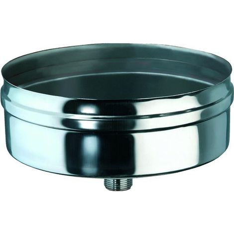 Tappo raccogli condensa - inox L80mm d.300 con guarnizione