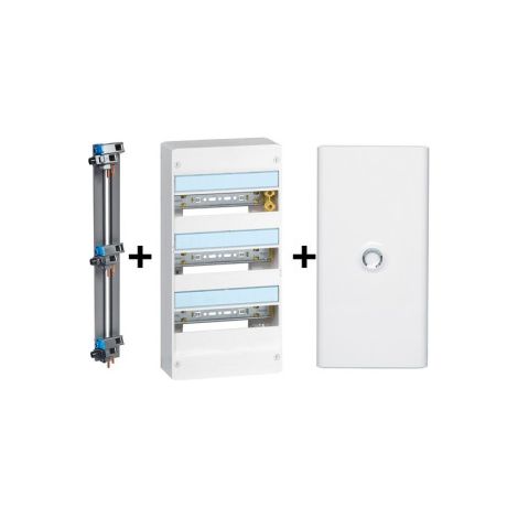 Legrand - Drivia - Coffret 3x13 + Peigne Verticale + Porte - Ref. : 401213+401333+405001 (1/5)