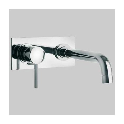 MONOCOMANDO LAVABO A MURO DISCO Cromo PAINI