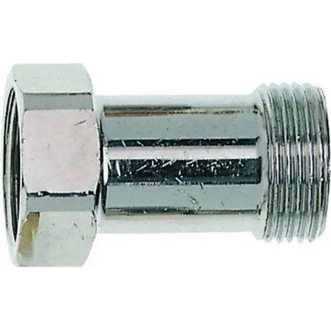 HEIMEIER Compensatore di lunghezza M 24 x 1,5, Lunghezza costruttiva 50 mm, Ottone nichelato, 9716-02.354