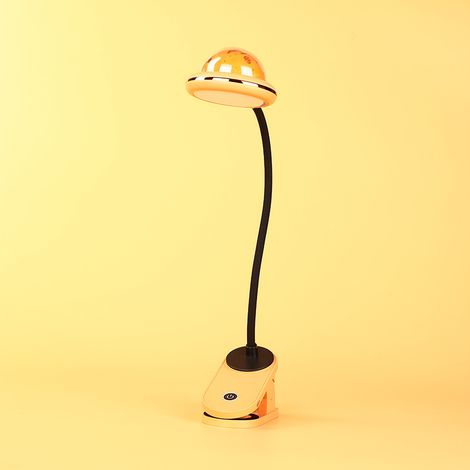 LED-Klemmlampe mit USB-Ladefunktion, Schreibtischlampe, Leselampe fürs Schlafzimmer (1/4)