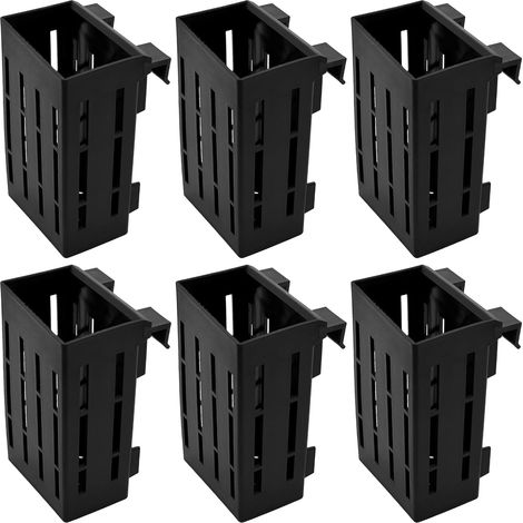 Soporte para plantas de acuario con cubo y gancho - Juego de 6 unidades para plantas acuáticas (1/5)