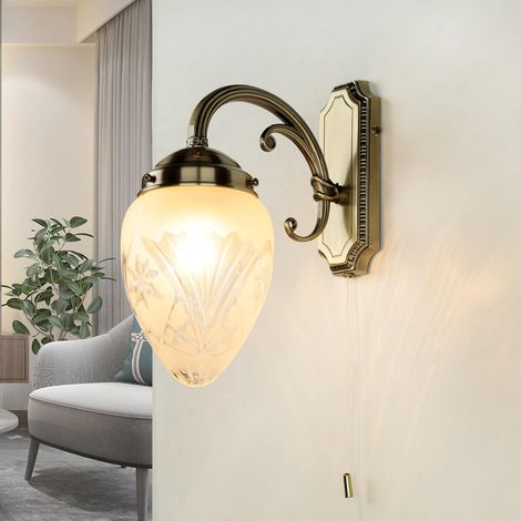 ANNABELLA WALL LAMP E14 40W BRONZ (1/5)