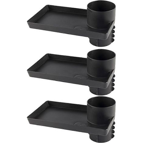 Plateau repas portable pour voiture avec porte-gobelet rotatif et réglable --- (1/5)