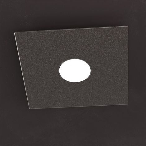 Applique Moderna Eccentric Metallo Marrone 1 Luce Gx53 (1/4)