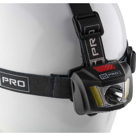 Lampe frontale LED non rechargeable RS PRO, 300 lm ( Prix pour 1 ) (1/4)