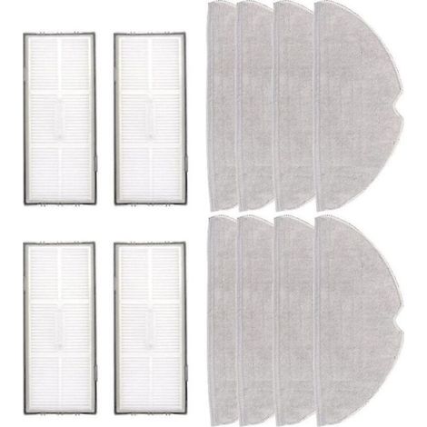 Accessoires de remplacement pour balayeuse G10 G10s Pro Robot balayeuse Filtre Écran Chiffon de vadrouille (1/5)
