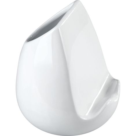 Pot pour ustensiles de cuisine en céramique avec support tablette (1/3)