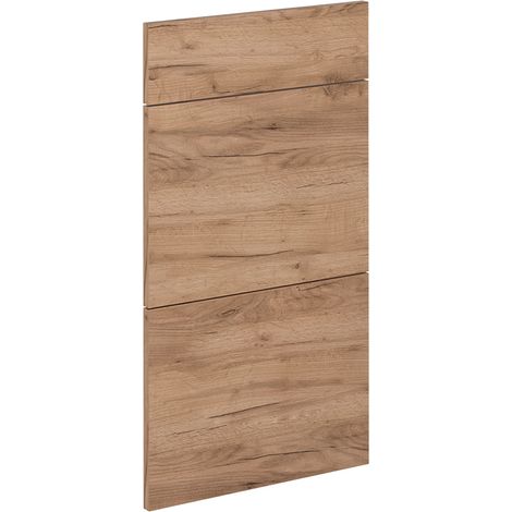 Façade de cuisine R-Line, Chêne de force doré, 39.6x70.4cm façade de meuble pour meuble bas à tiroirs, Vicco (1/5)