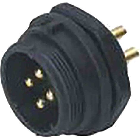 Connecteur 3 contacts, Montage panneau, raccordement A sertir ( Prix pour 1 )