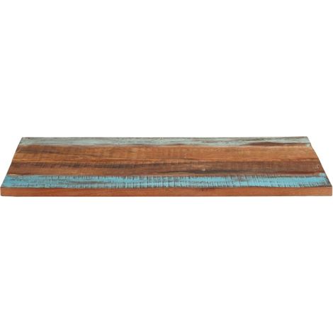 Plateau De Table Plan de travail - rectangulaire 70x90 cm 25-27 mm Bois récupéré BV533964 - BonneVie (1/5)
