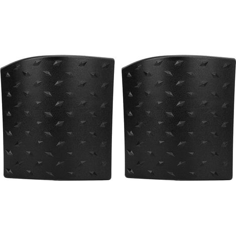 2pcs Protection Angle Covers Capuchons A-Pillar Wrap Trim pour Jeep Wrangler 2007-2016 Kit Coques Auto (1/4)