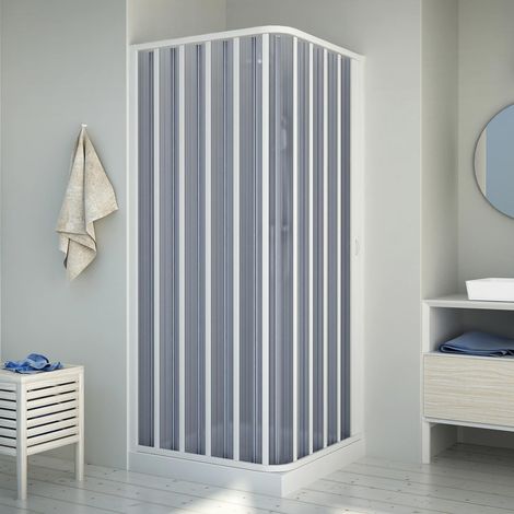 Box doccia pvc a soffietto h 185 mod. Energy Laterale 70x90 cm