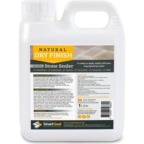 Sandstone/Natural Stone Sealer - Dry Finish - 1 Litre
