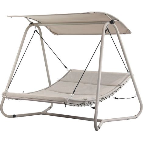 Dondolo da giardino a letto imbottito Regan talpa (1/5)
