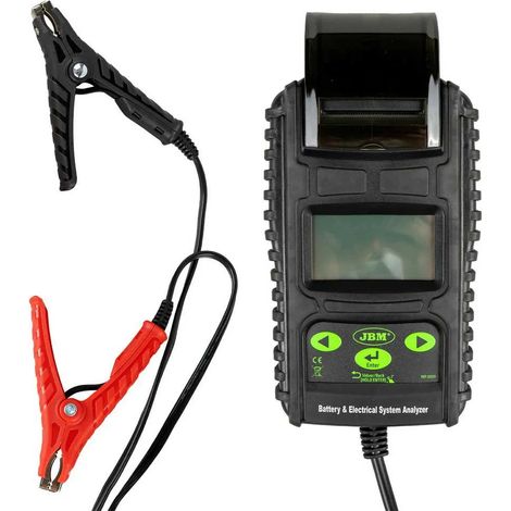 Tester batteria Jbm battery and alternator tester gamma 12V 24V
