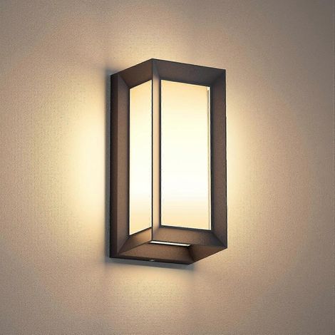 Applique murale extérieure/intérieure E27, puissance max. 60 W, étanche IP65, noire. (1/5)