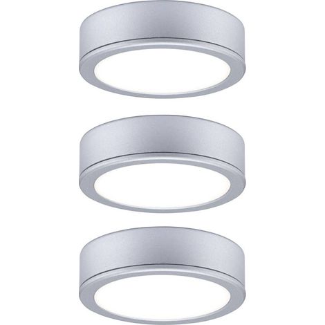 Paulmann LED Unterbauleuchte Pukk chrom matt Ø 6,5 cm TW 3er Set (1/5)