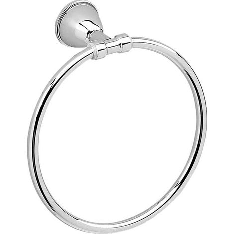 PORTASALVIETTE AD ANELLO GENZIANA cromato