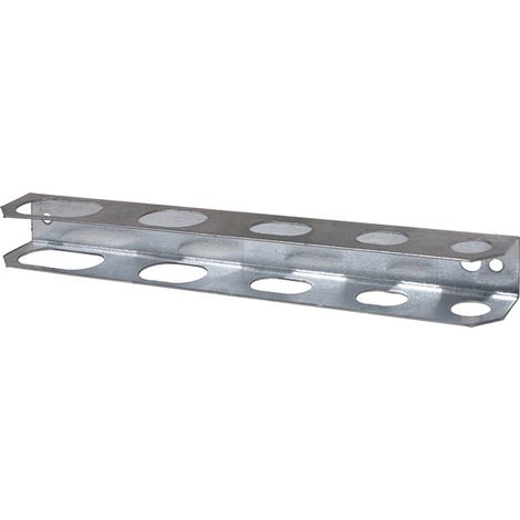 Présentoir métallique ACC003 pour 5 outils manuels pour fond perforé 282x35x35mm Simonrack (1/2)