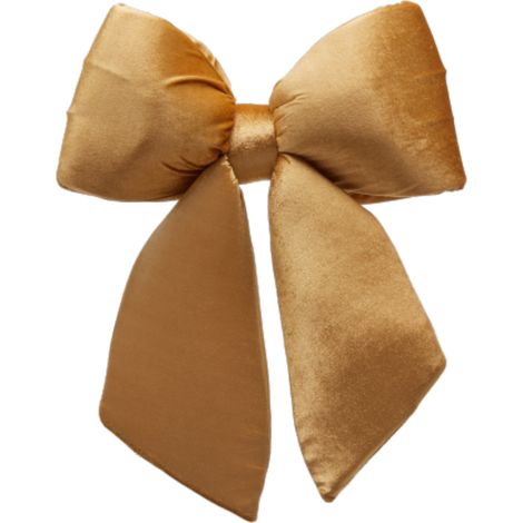 Fiocco in velluto Beige per decorazioni natalizie h 43 cm (1/3)