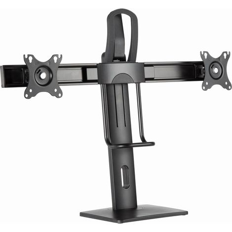 Gembird MS-D2-01 Support de moniteur double noir réglable (1/5)