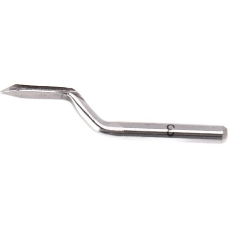 Aiguille courbe pour machine à coudre, installation facile, 2 tailles, haute dureté, petite aiguille portable perceuse n°3 (1/5)