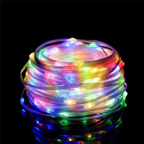 Ruban De Lumières Led - 10 M - Ip68 Étanche - Contrôle Bluetooth Et Télécommande - Alimentation Usb - 100 Led (1/5)