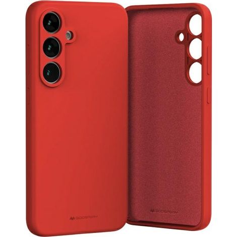 Silicone al mercurio Samsung S24 FE S721 rosso (1/5)