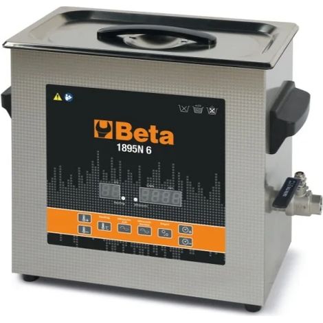 Beta Vasca di lavaggio ad ultrasuoni 6 L 1895N 6 cod. 018950006