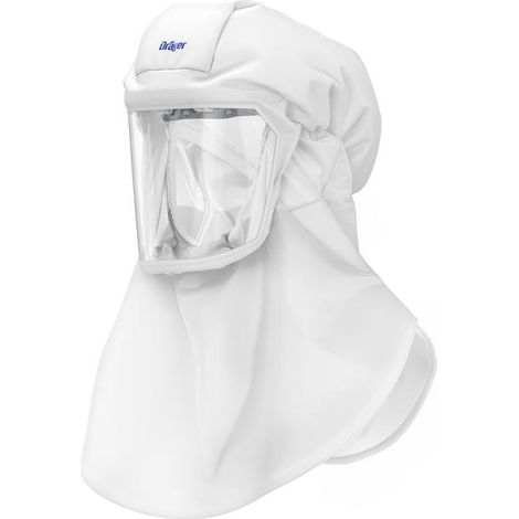 Dräger X-plore 8000 Cagoule Standard Longue S/M – Coiffant PAPR TH3 EN 12941:2023 – Compatible X-plore 8300/8500 – Protection Respiratoire Motorisée (1/5)