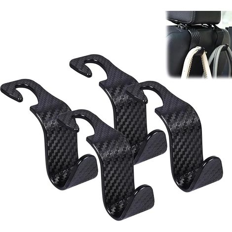 Crochets Appuie-Tête Voiture, 6PCS Organisateurs de Siège Arrière Multifonction,car accessories (4 pieces) (1/5)