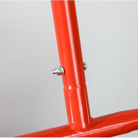 Rouleau à gazon 50 cm en acier avec poignée en U, remplissable jusqu'à 38L d'eau ou 62 kg de sable, rouleau de jardin robuste (1/5)