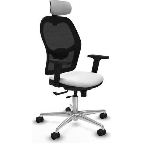Chaise piqueras y crespo Jorquera noir mousse 65 mm roues (1/2)