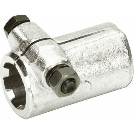 Douille cannelée Prise de Force 1" 3/8 Z6 L 80 avec boulon