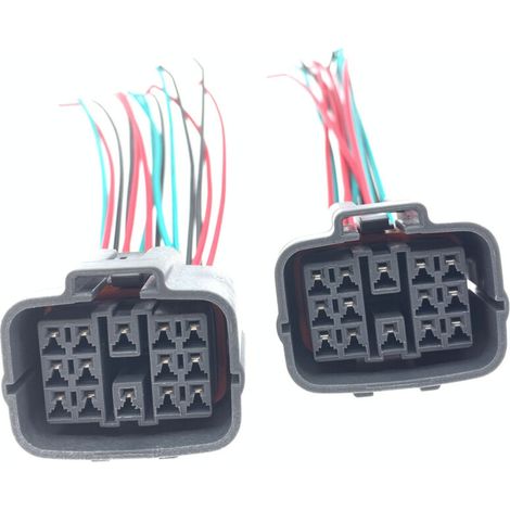 Connecteur de faisceau de phares compatible avec Mazda 3/Axela/CX-5/Atenza/CX-4/30/8/5/3