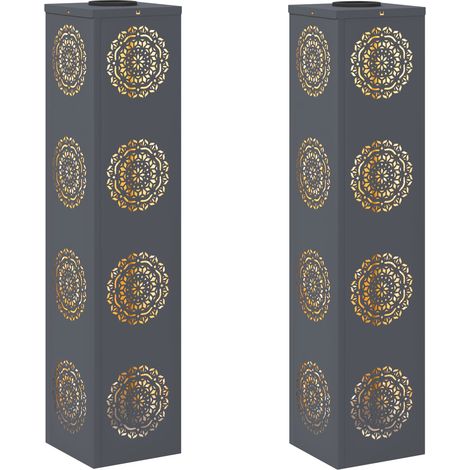Lumière de chemin LED solaire 2 pcs Anthracite (1/5)