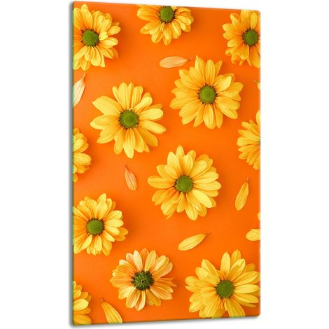 Glasplatte, Tischplatte, 30x52, Blume (1/5)